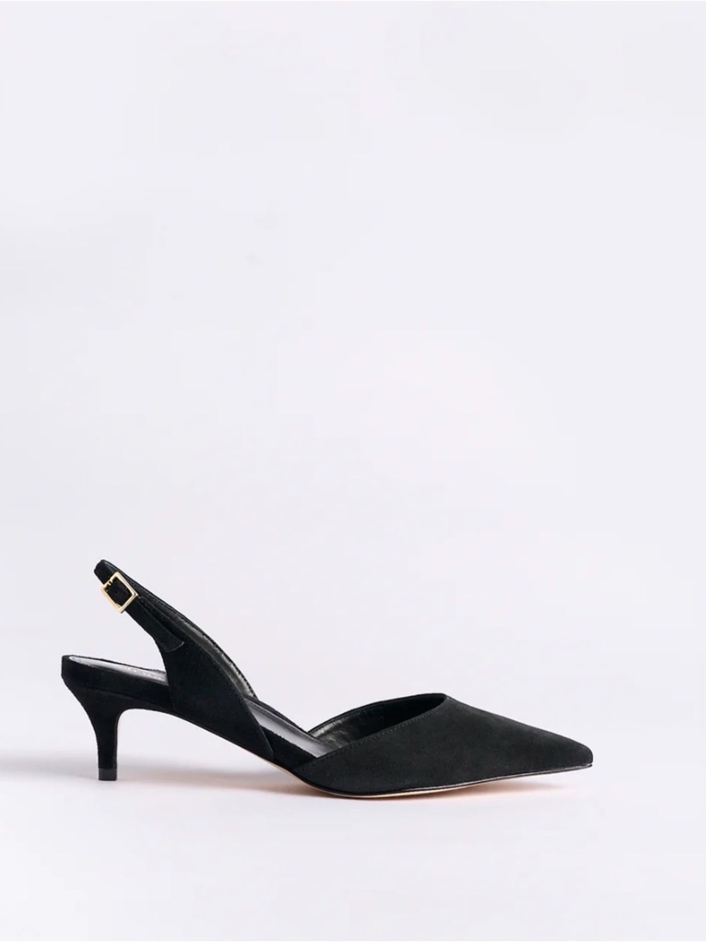 NWT Marion Parke Classic Slingback 45 Kitten Heel 38.5 / 8.5